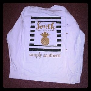 A Simply Southern long sleeve t shirt